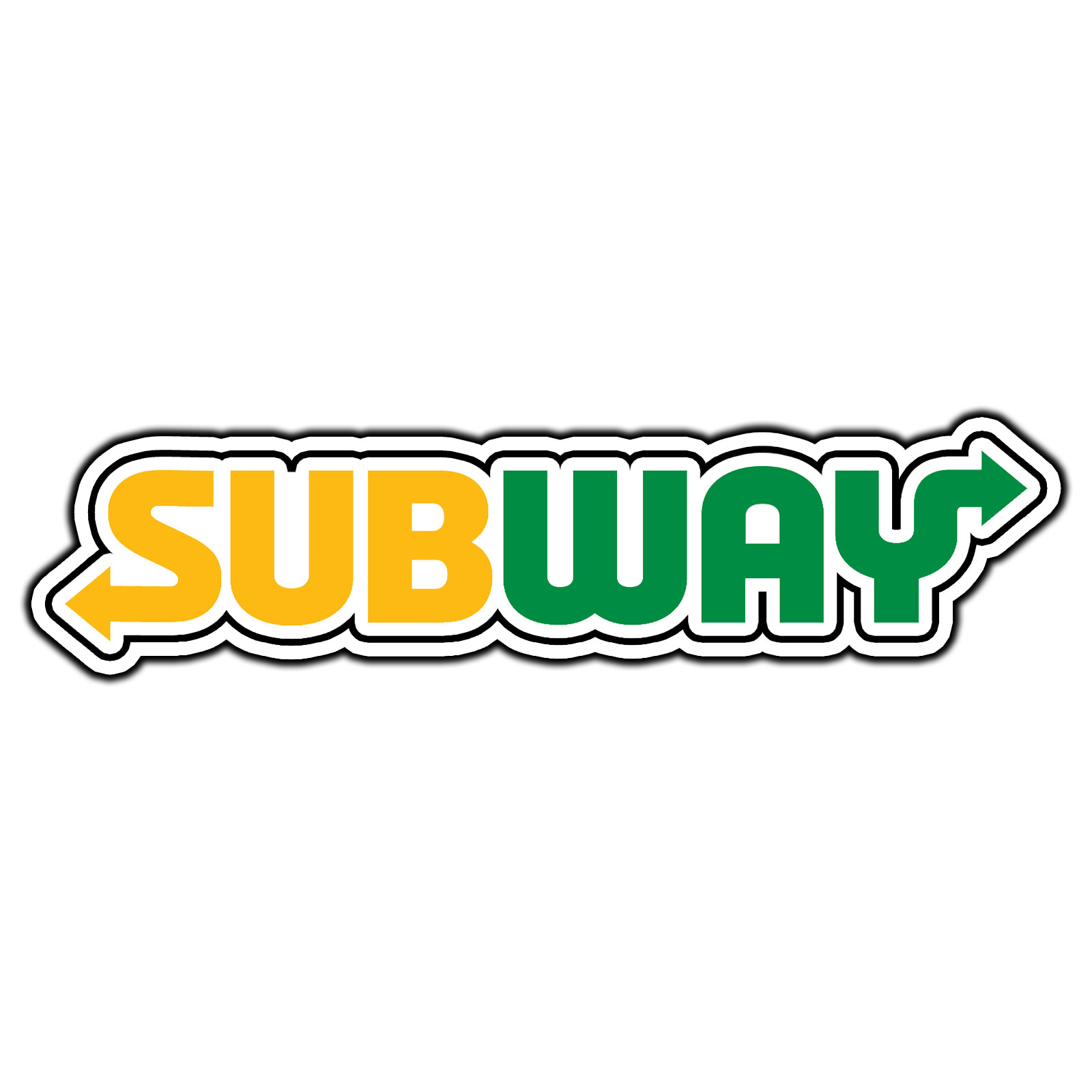 Subway Logo #1 Sticker Waterproof Vinyl Decal Die-Cut Garage Car