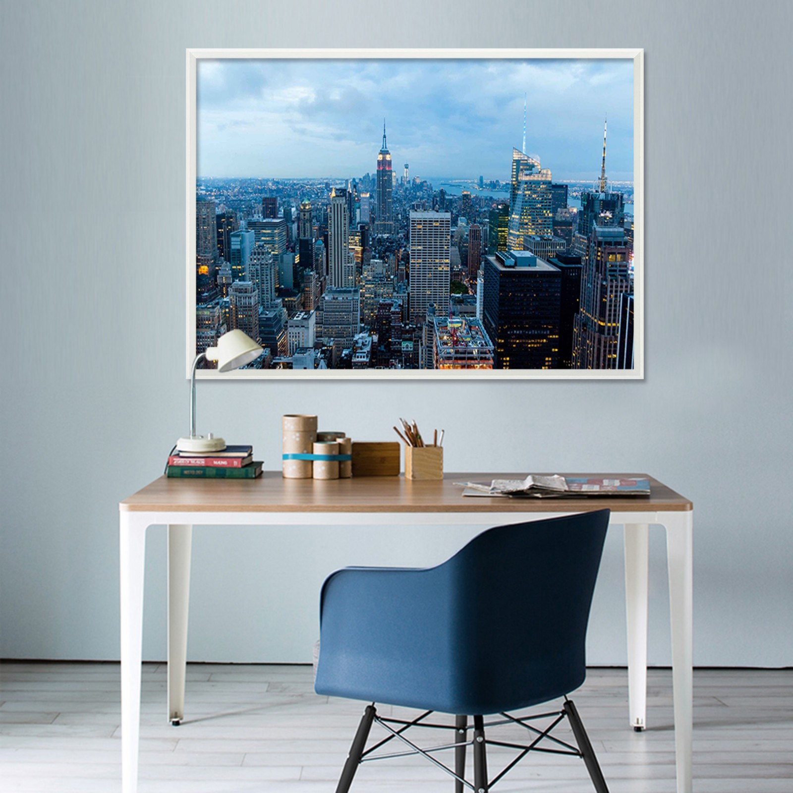 3D Sky City 674 Fake Framed Poster Home Decor Print Painting Unique Art Summer