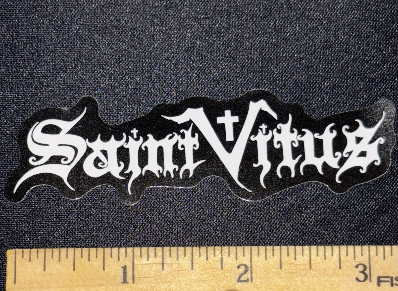 Saint Vitus Band Decal Sticker Black And White Fast Free US Shipping 🇺🇸