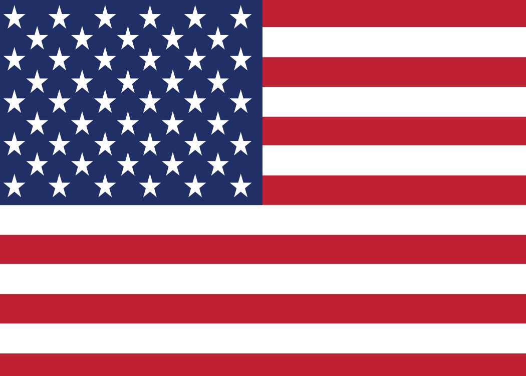 USA American Flag Fridge Magnet Kitchen Home Decor – 3.5″ x 2.5″ Made in USA