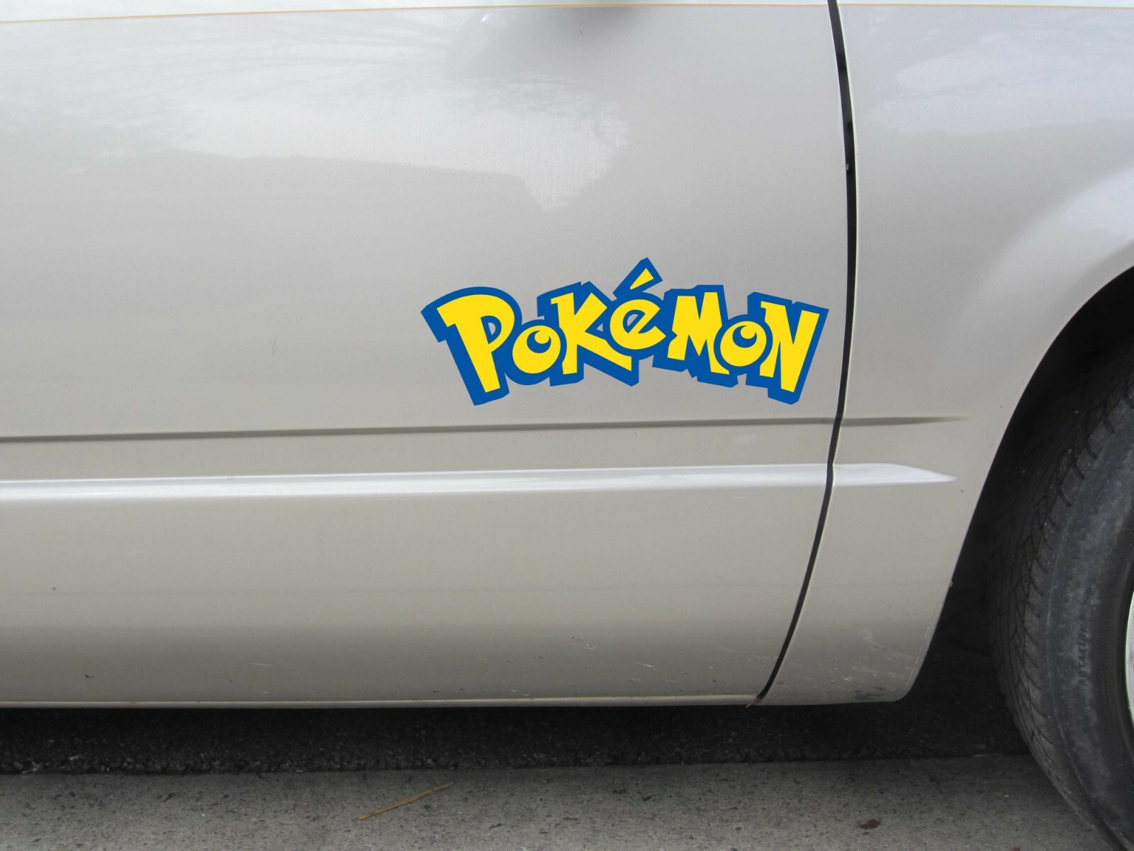 Pokemon Logo – Vinyl Decal – Pokemon Sticker – You Choose Size and Color