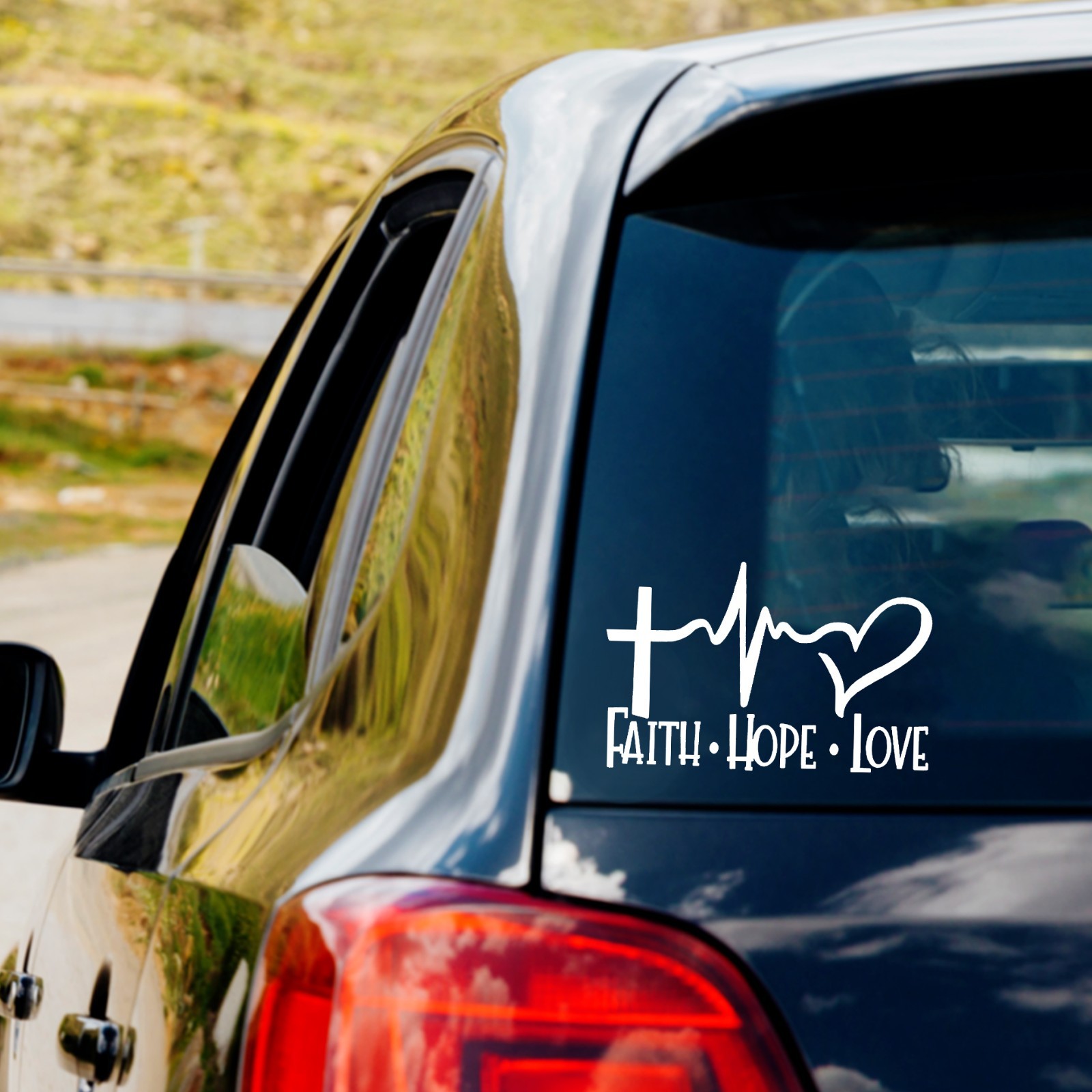 Faith Hope Love Vinyl Decal Sticker Car Truck Window Laptop Christian