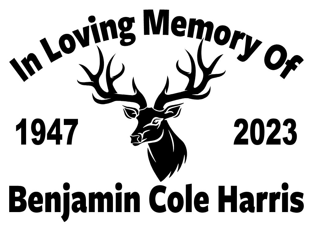 In Loving Memory Of – Hunter Deer Sticker Decal Window Memorial Personalized