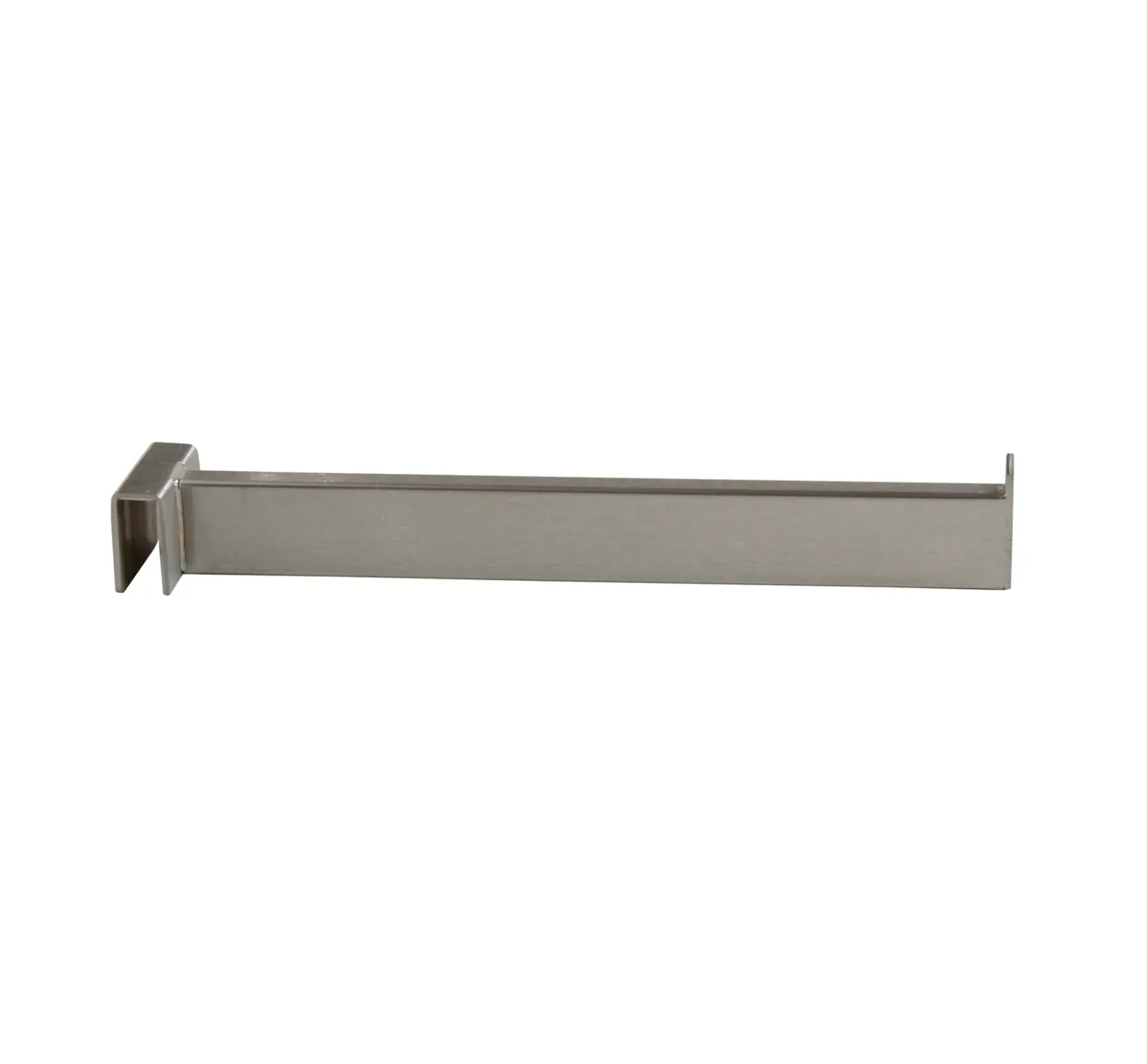 12″ Saddle Mount Rectangular Tubing Satin Chrome Econoco RH/12-SC (Pack of 24)