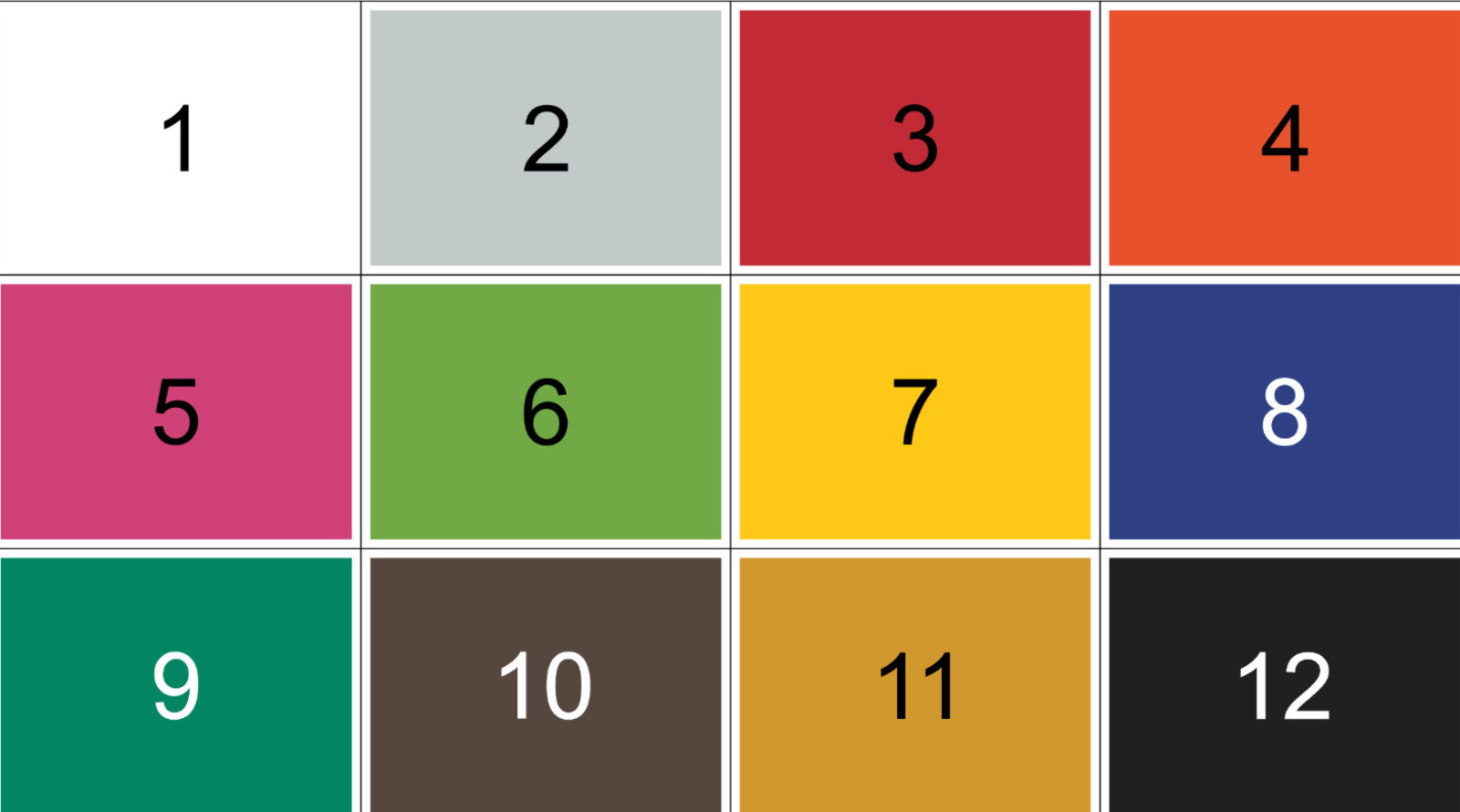 SET OF 2 Custom Mailbox Numbers Vinyl Decals / Stickers -Pick Size, Font & Color