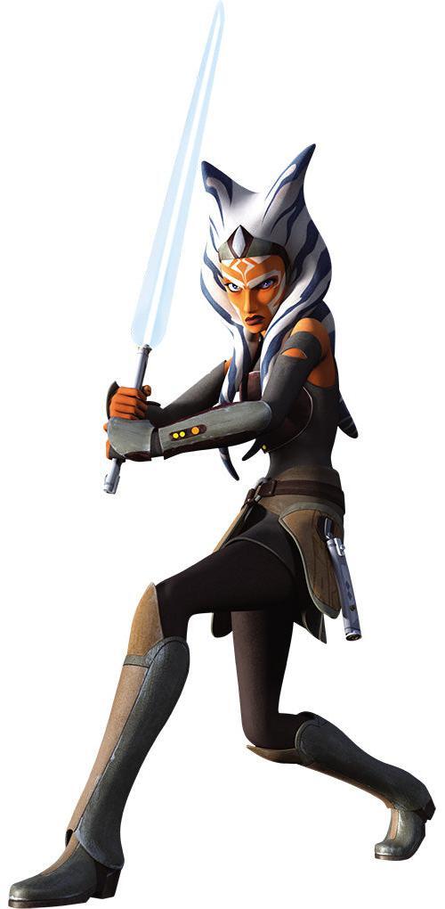 Ahsoka Tano Star Wars Wall Sticker Decal WC01