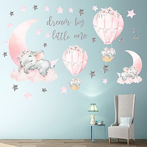 Pegatinas de pared decoraciones para hogar cuarto del bebe niña niño