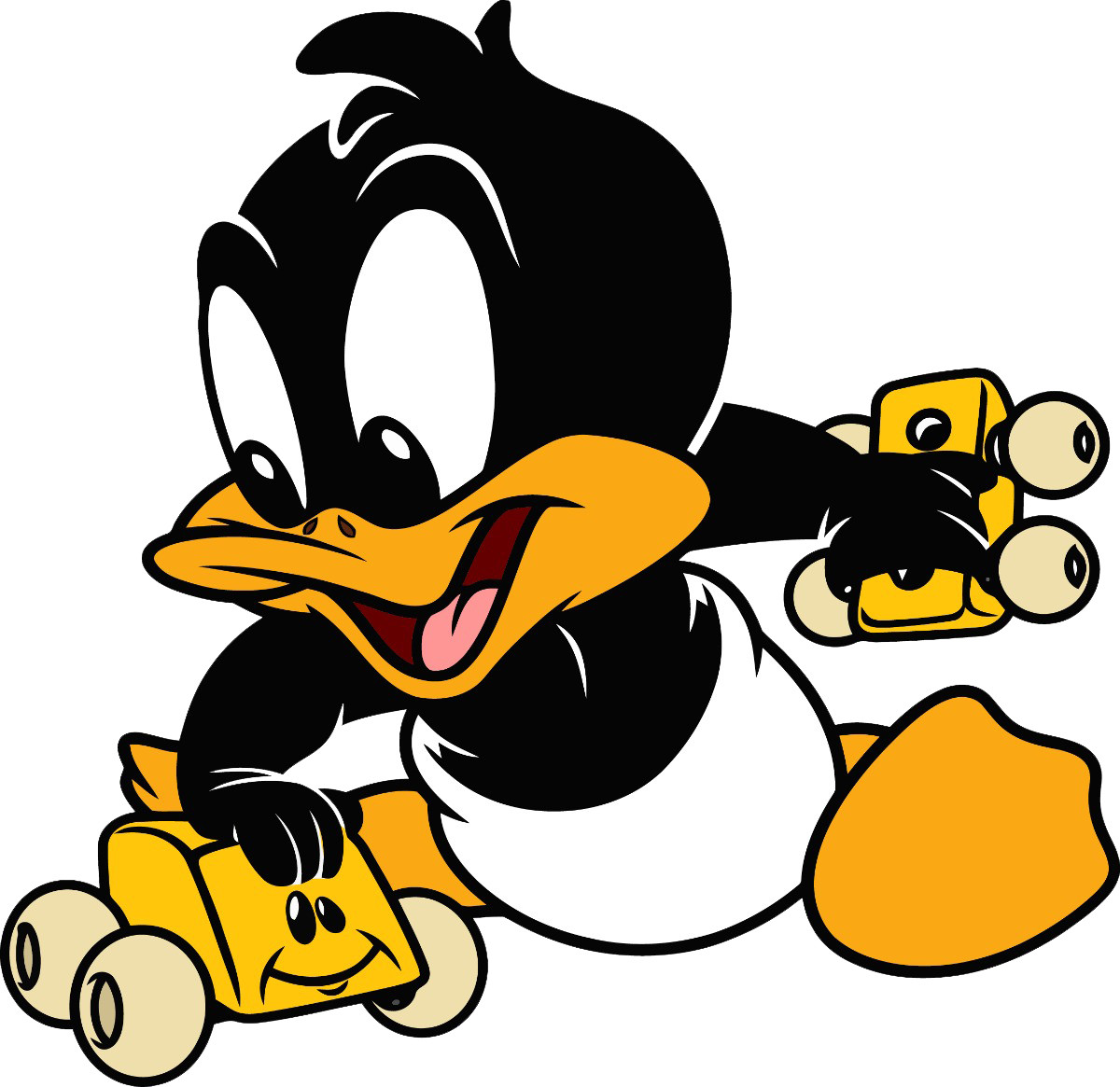 Baby Daffy duck sticker looney tunes weatherproof bumper vinyl decal