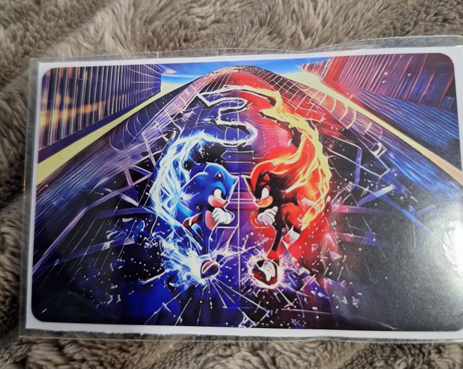 Sonic The Hedgehog Themed Credit Debit Card Sticker Skin Free Shipping