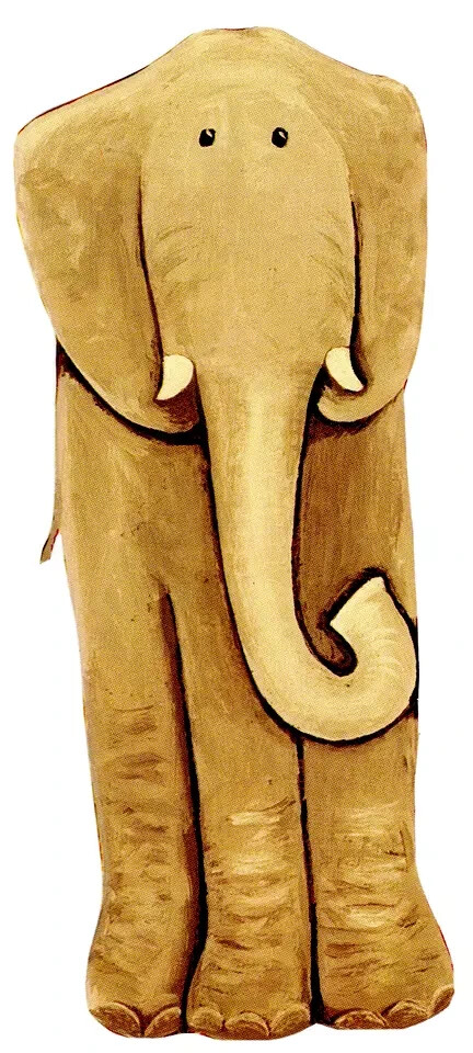 elephant jungle wall decal prepasted zoo animal 8 inch