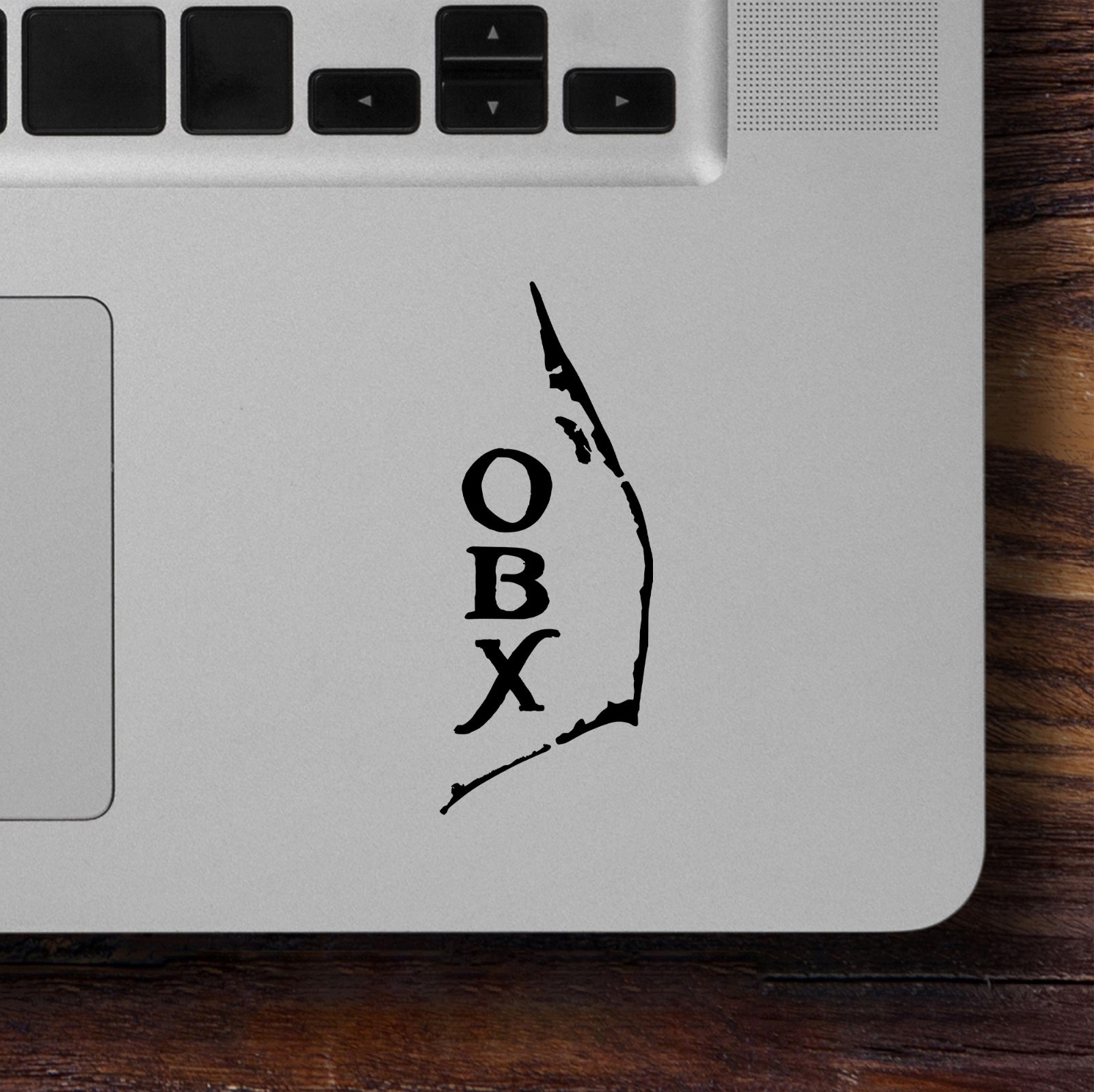 Outer Banks OBX V4 Vinyl Decal – Coastal North Carolina Map Sticker Hatteras