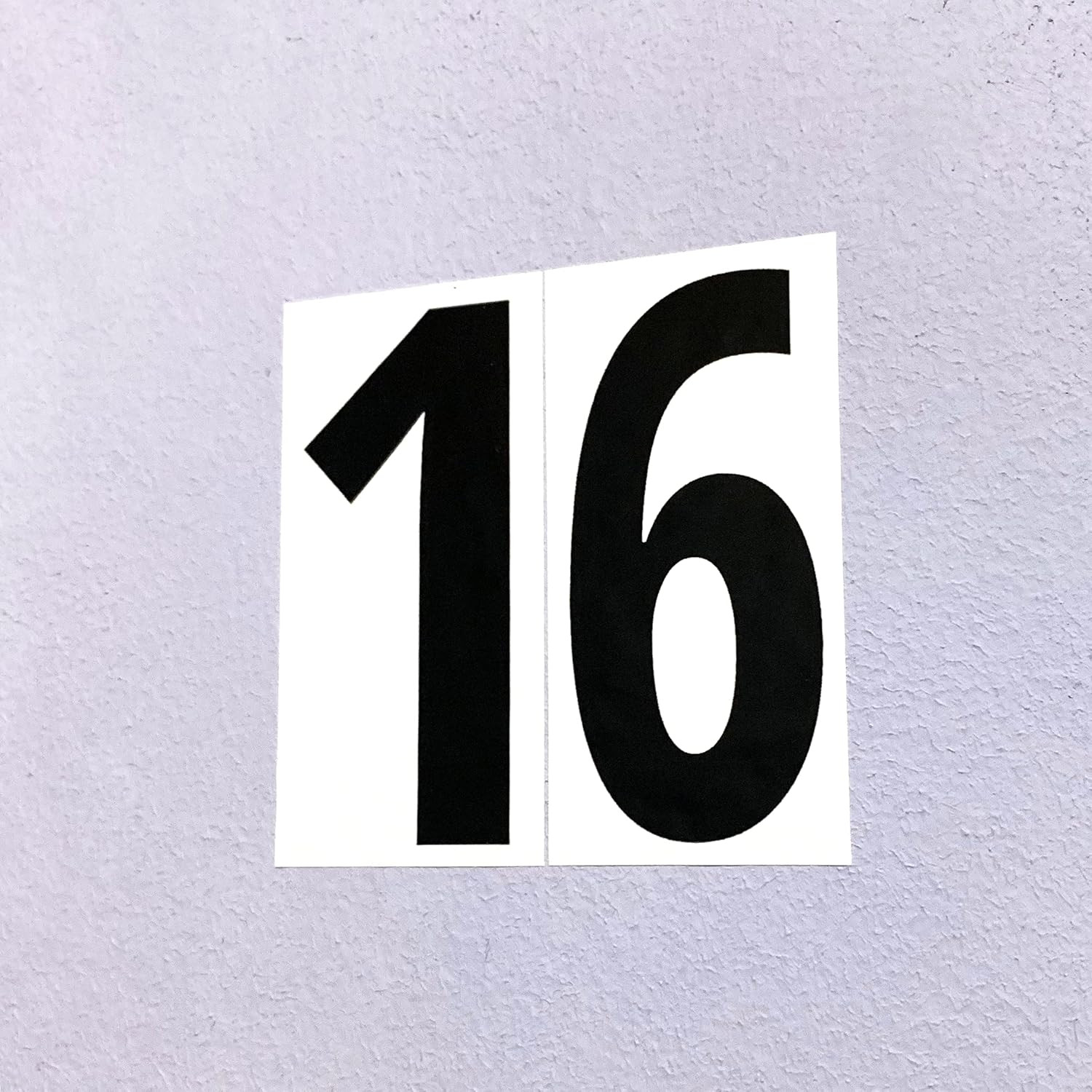 200 Pieces, 3″ – Vinyl Number Stickers, Waterproof Stick on Numbers – Black Numb