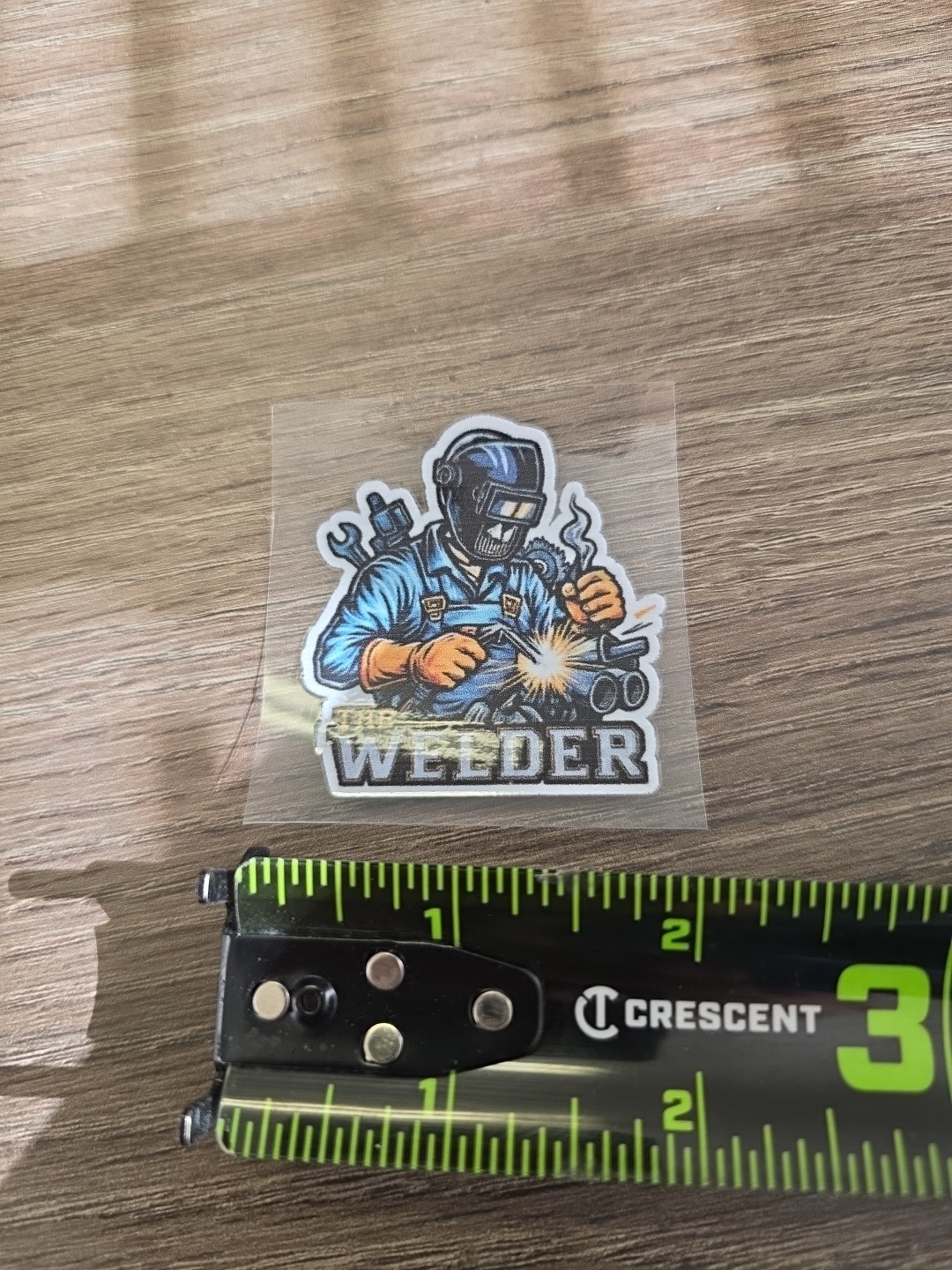The Welder Colorful UVDTF Decal Sticker For Welders Hard Hats/ Vehicle…