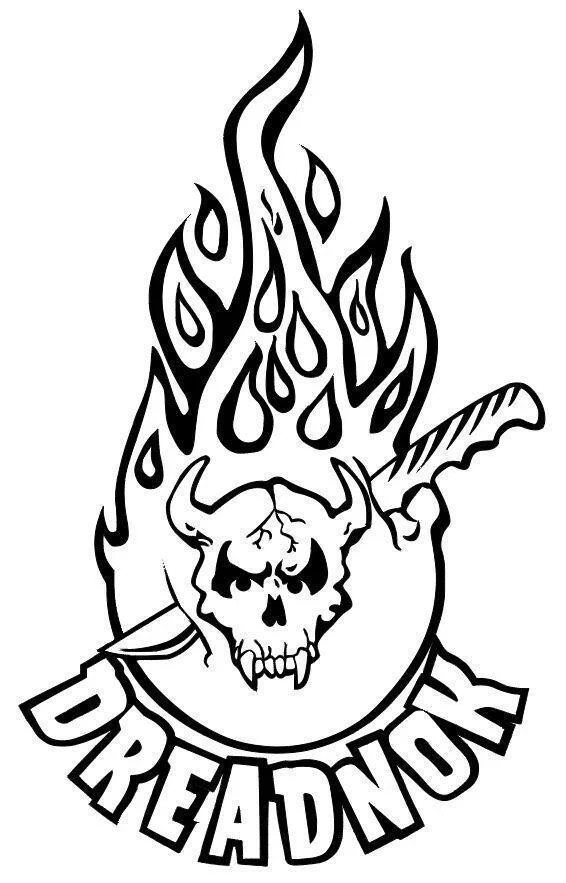 G.I. Joe Dreadnok Vinyl Decal Die Cut