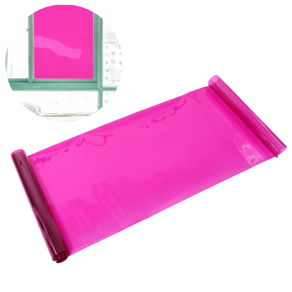 1 Roll Window Film: 3 m/118” Static Cling Window Stained Glass Film – Colored