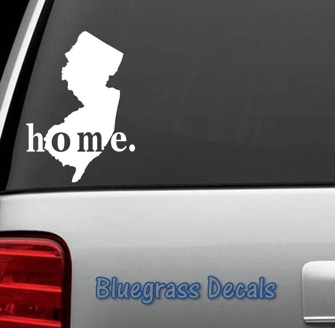 NEW JERSEY HOME STATE Decal Sticker Car Truck SUV Van LAPTOP MIRROR E1030