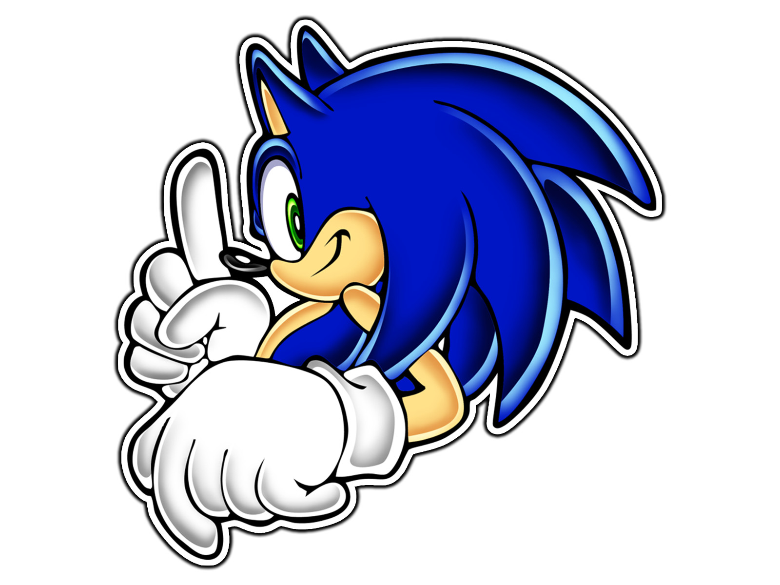 Sonic The Hedgehog Sonic Adventure DX #1 Waterproof Vinyl Sticker Decal Die-Cut