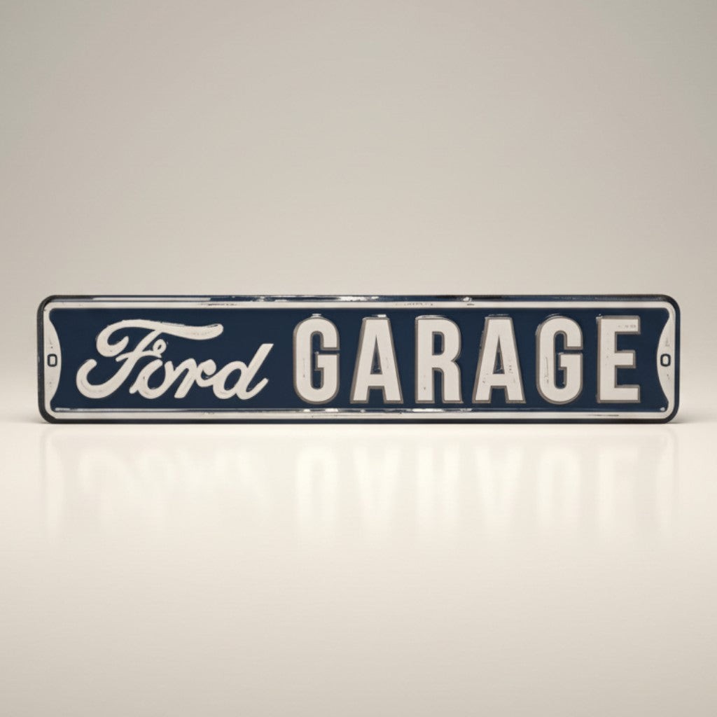 Ford Garage Street Sign Metal Magnet