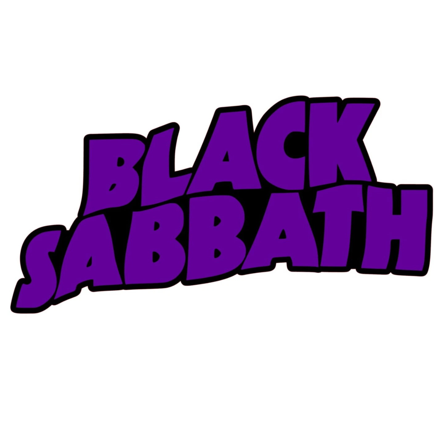 Black Sabbath Decal Laminated Vinyl Sticker Car Truck Window Laptop 03