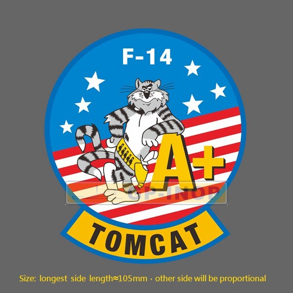 F-14 A+ TOMCAT Vinyl Sticker luggage laptop skateboard car stickers