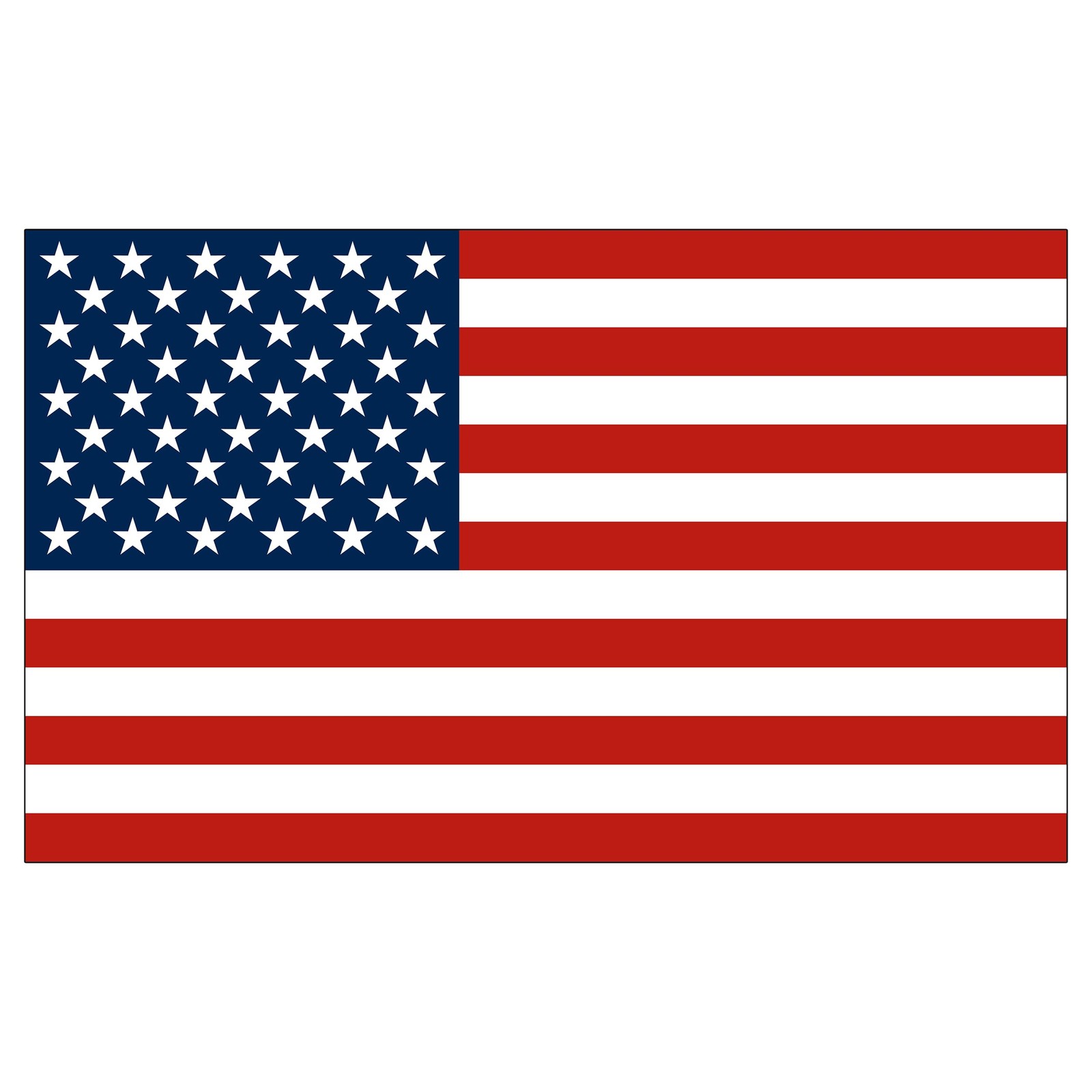 Large US United States of America USA Flag Car Truck Window Decal Sticker Pat…