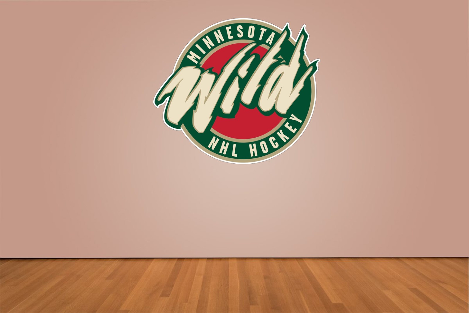 Minnesota Wild Indoor Wall Vinyl Decal Sticker 5″ – 52″