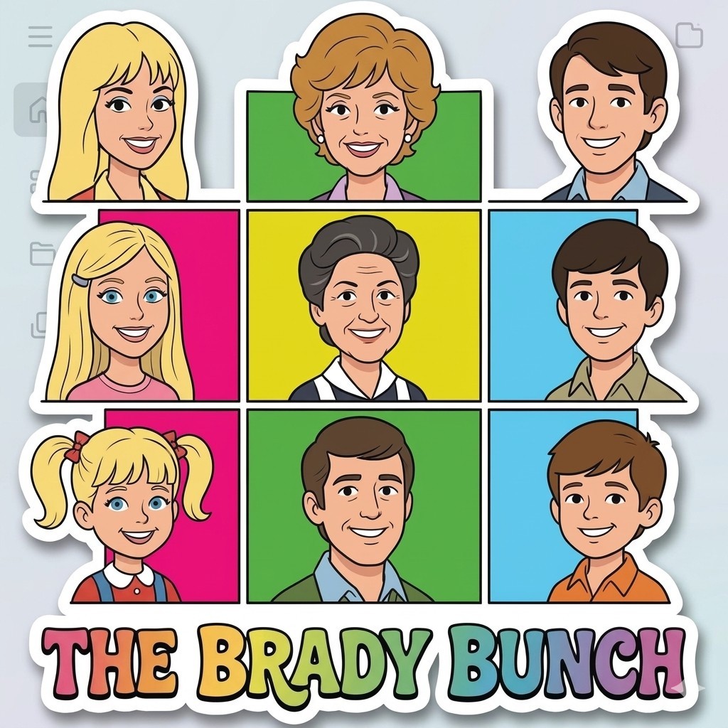 Movie, Tv Shows Celebrity Decal Sticker Phone Laptop 3 Inches PICK ONE