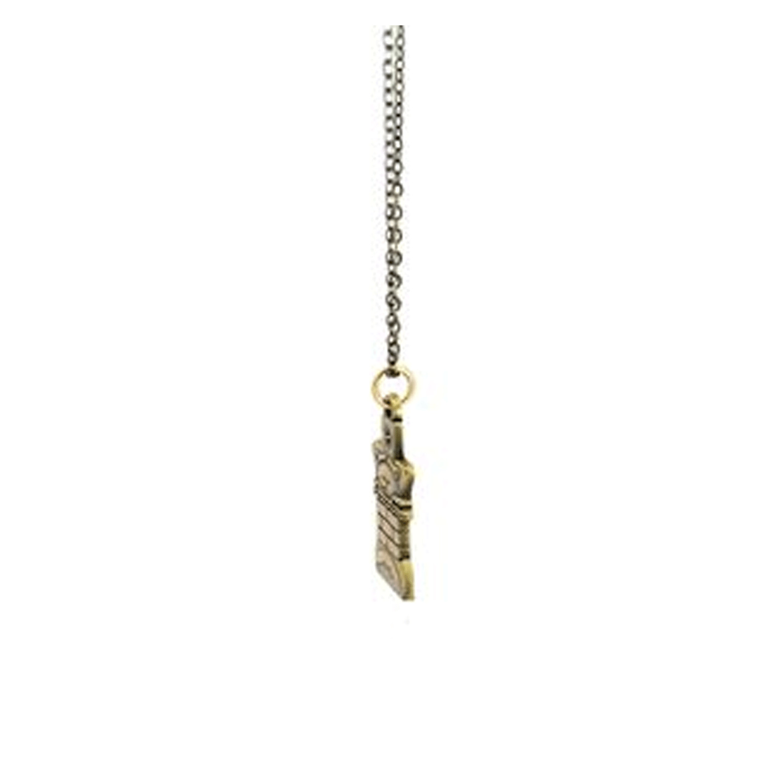 J13 Necklace Nauvoo Temple Pillar Gold Mormon One Moment In Time LDS CTR
