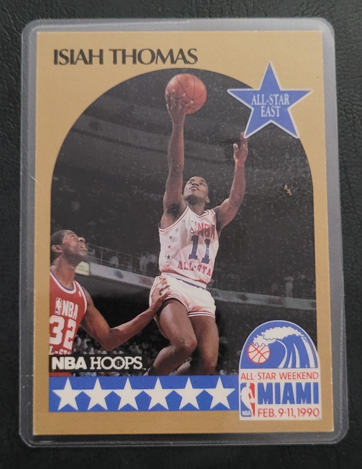 Isiah Thomas Basketball Card HOF Fridge/Locker/Cabinet Laminated Magnet