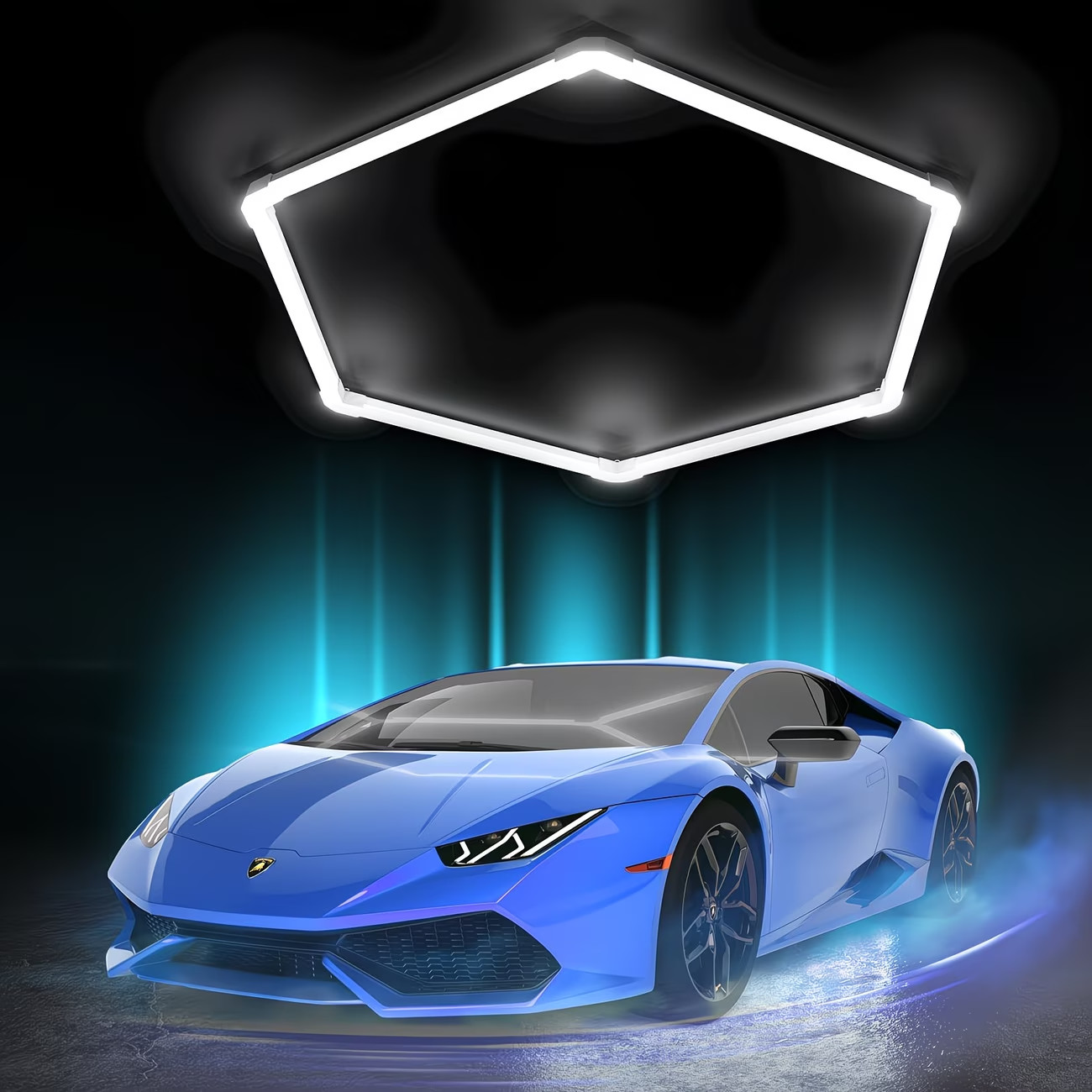 hexagon lights