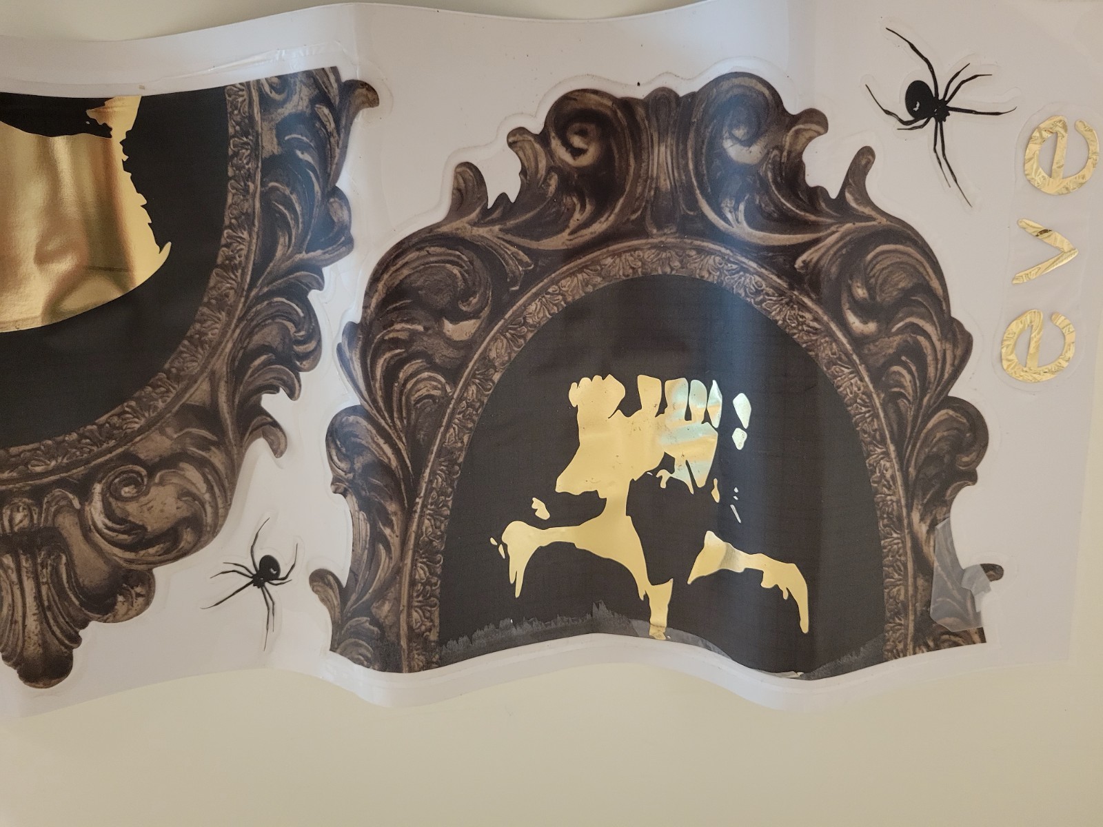 Impact Innovations Halloween Foil Accents Peel & Stick Wall Art