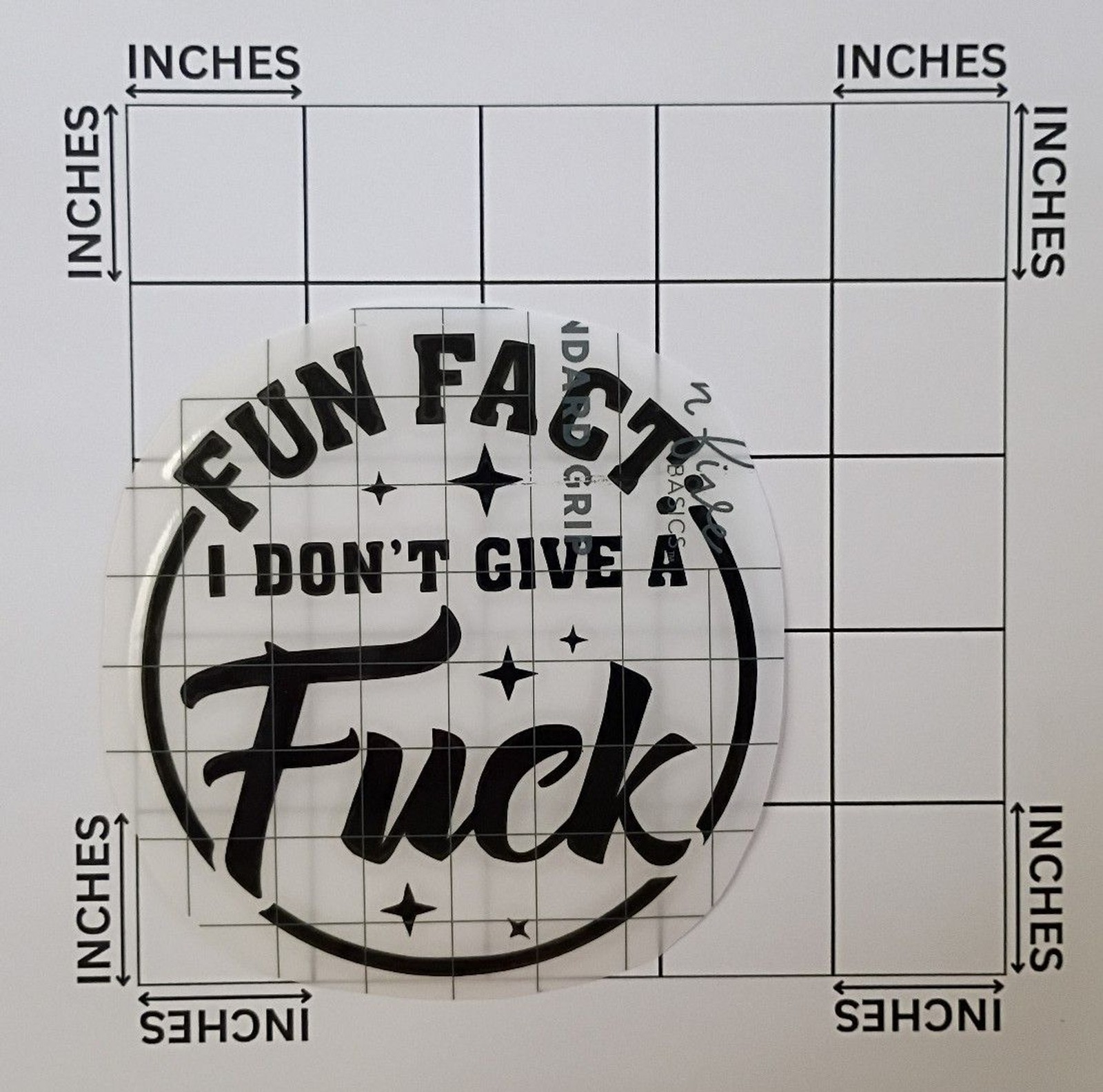 Don’t care Vinyl Decal Funny adult humor Sticker Car Window Laptop Decal 3.5 in