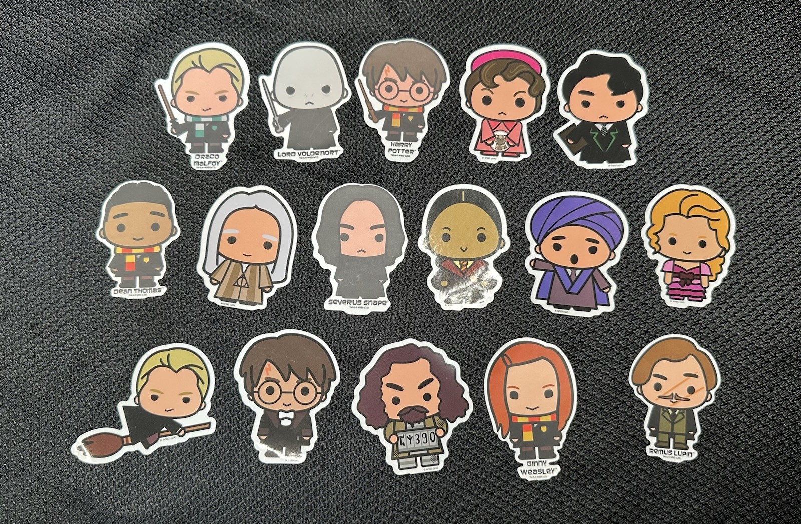 Harry Potter Stickers New Mixed Lot Of 141 Pieces Assorted Colors