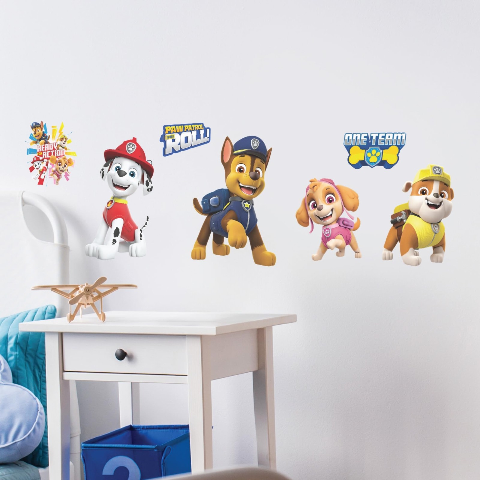 Paw Patrol Puppies Wall Decals – Chase Marshall Rubble Skye Vinyl Wall Sticke…