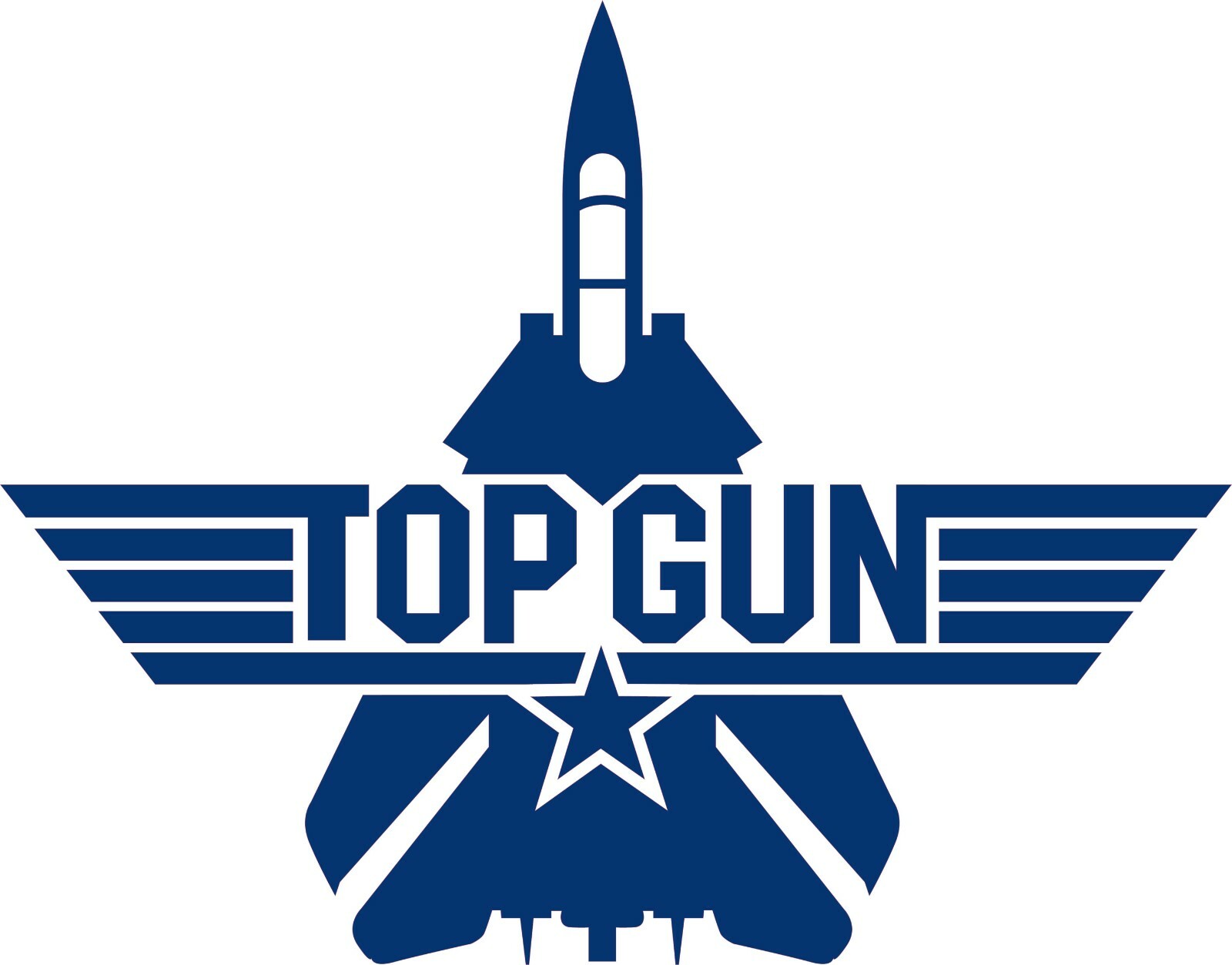 Living Room Bedroom Top Gun Movie Decor Northrop F-5 E Tiger II Home Wall Decal
