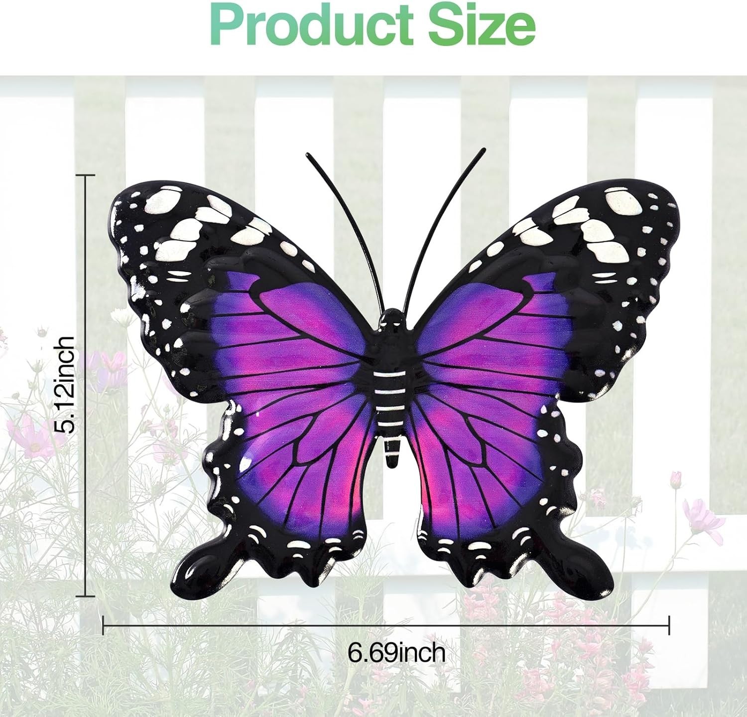 Unique 4-Pack Butterfly Wall Decorations – Perfect for Any Indoor/Outdoor Space
