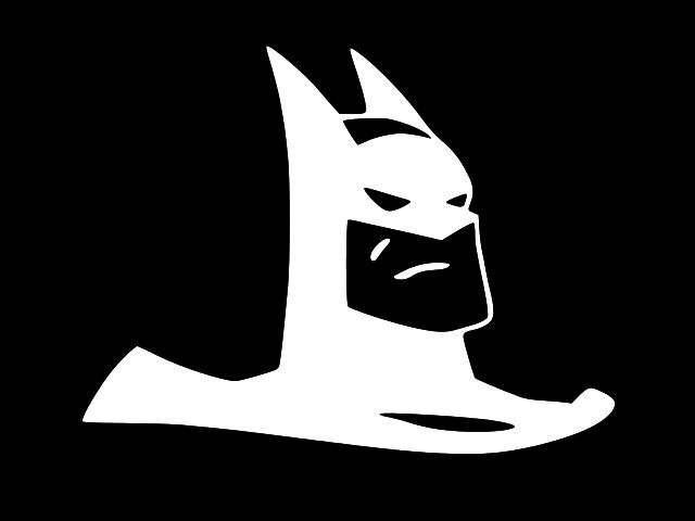 BATMAN SILHOUETTE Vinyl Decal Car Sticker Wall Truck CHOOSE SIZE COLOR