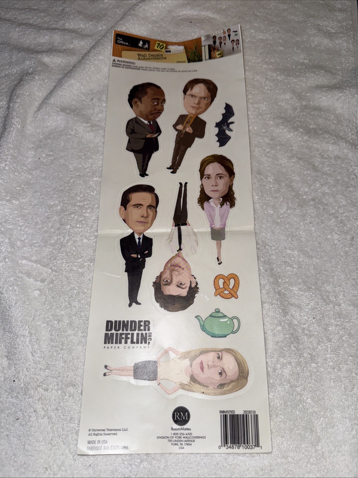 The Office T.V. Show Themed Wall Decal Stickers By RoomMates Tv Show The Office