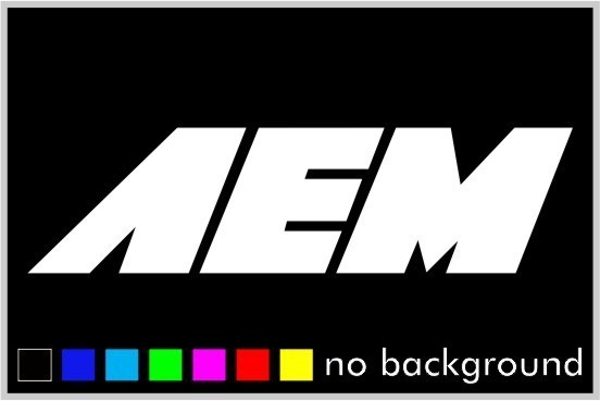AEM Sticker Decal Car Racing Intake Automotive Window Vinyl Truck Decals Intakes