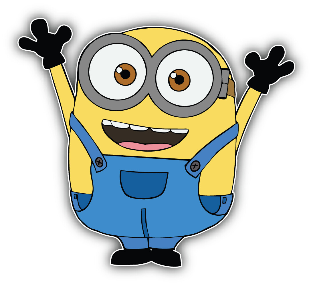 Minions Cartoon Jerry Sticker Bumper Decal – ”SIZES”