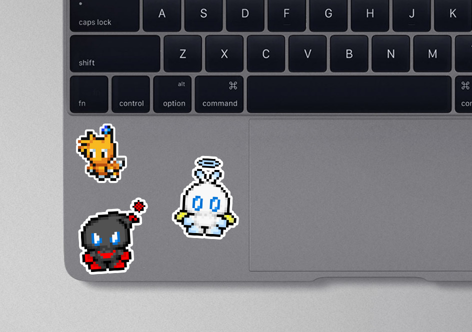 Sonic the Hedgehog Waterproof Vinyl Stickers Set 5