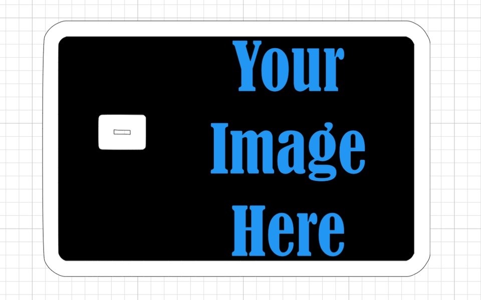 Custom Credit Debit ATM Card Skin Sticker Picture Family Photo READ DESCRIPTION
