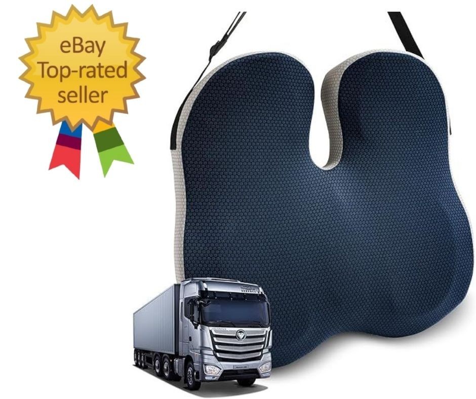 X Large Car Seat Cushion for Driving, Mprove Driving Vision/Posture, Truck Se…