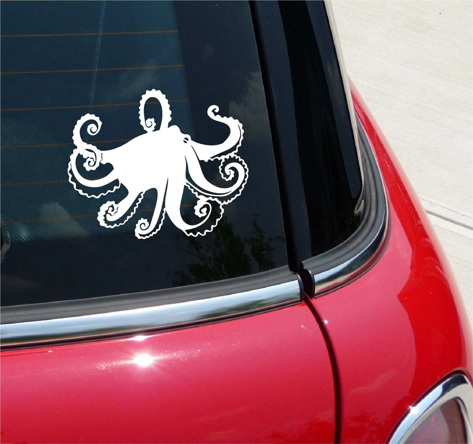 OCTOPUS OCTOPI OCEAN GRAPHIC DECAL STICKER ART CAR WALL DECOR