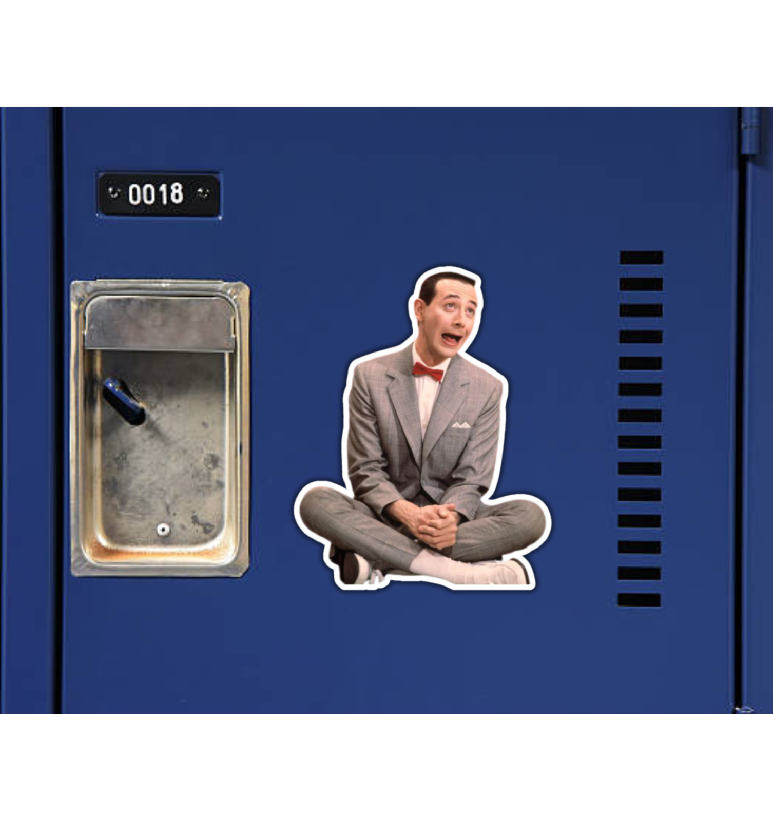 Peewee Herman Fridge Magnet or Laptop Sticker