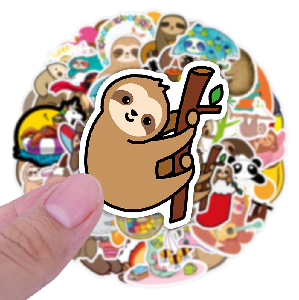 100Pcs Cute Animal Tree Sticker for Kids Teens Kids Classroom Girls Scrapbooking