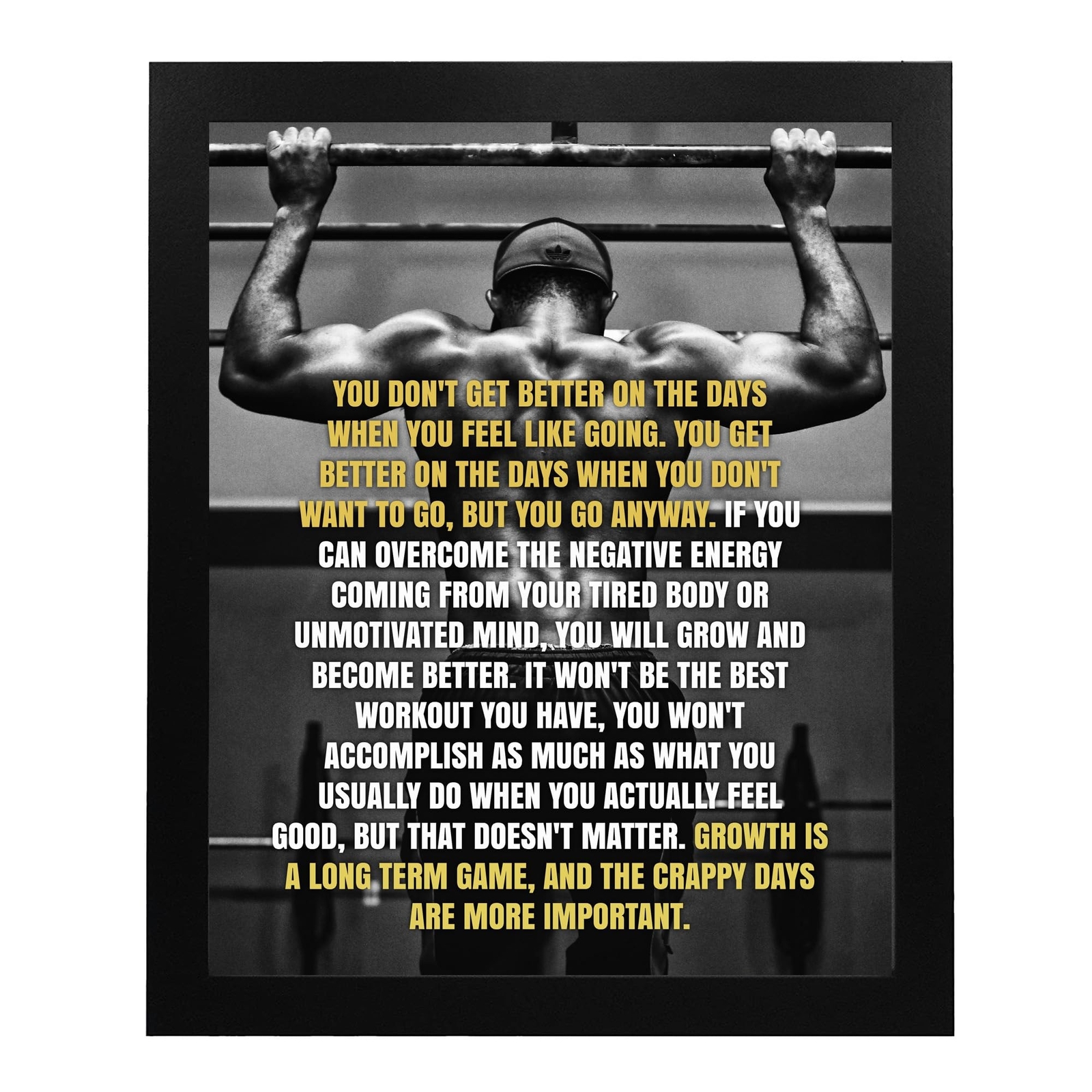 The Days You Feel Like Going – Motivational Wall Art, This Exercise and Fitne…