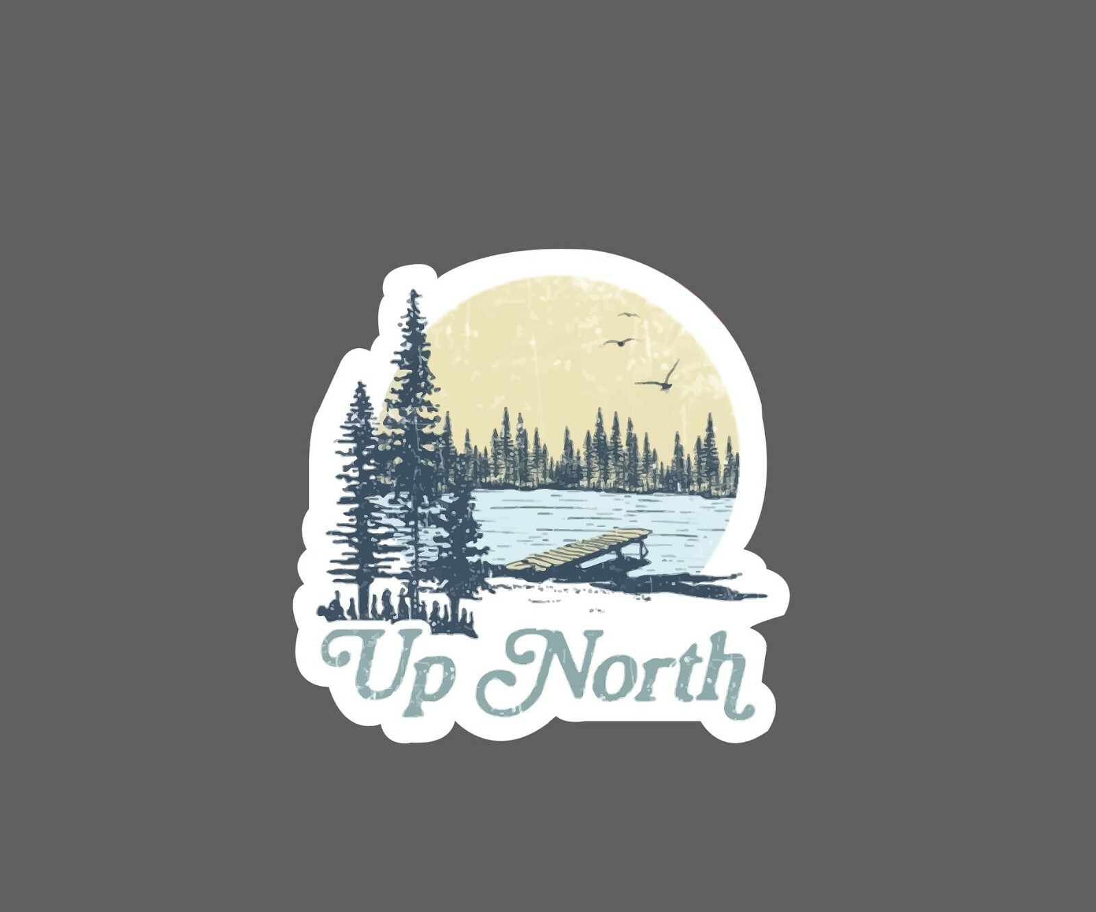 Up North Sticker Relax Home Waterproof – Buy Any 4 For $1.75 Each Storewide!