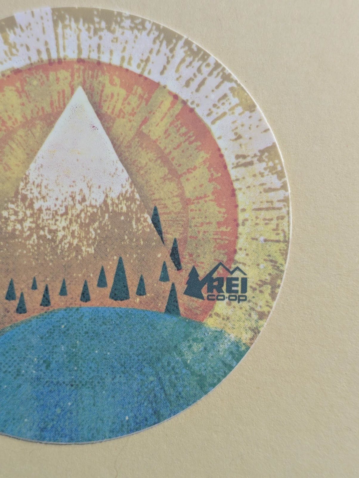 REI Co-op Member Made #1 Sticker – Limited Edition – Outdoor Lifestyle Mountains
