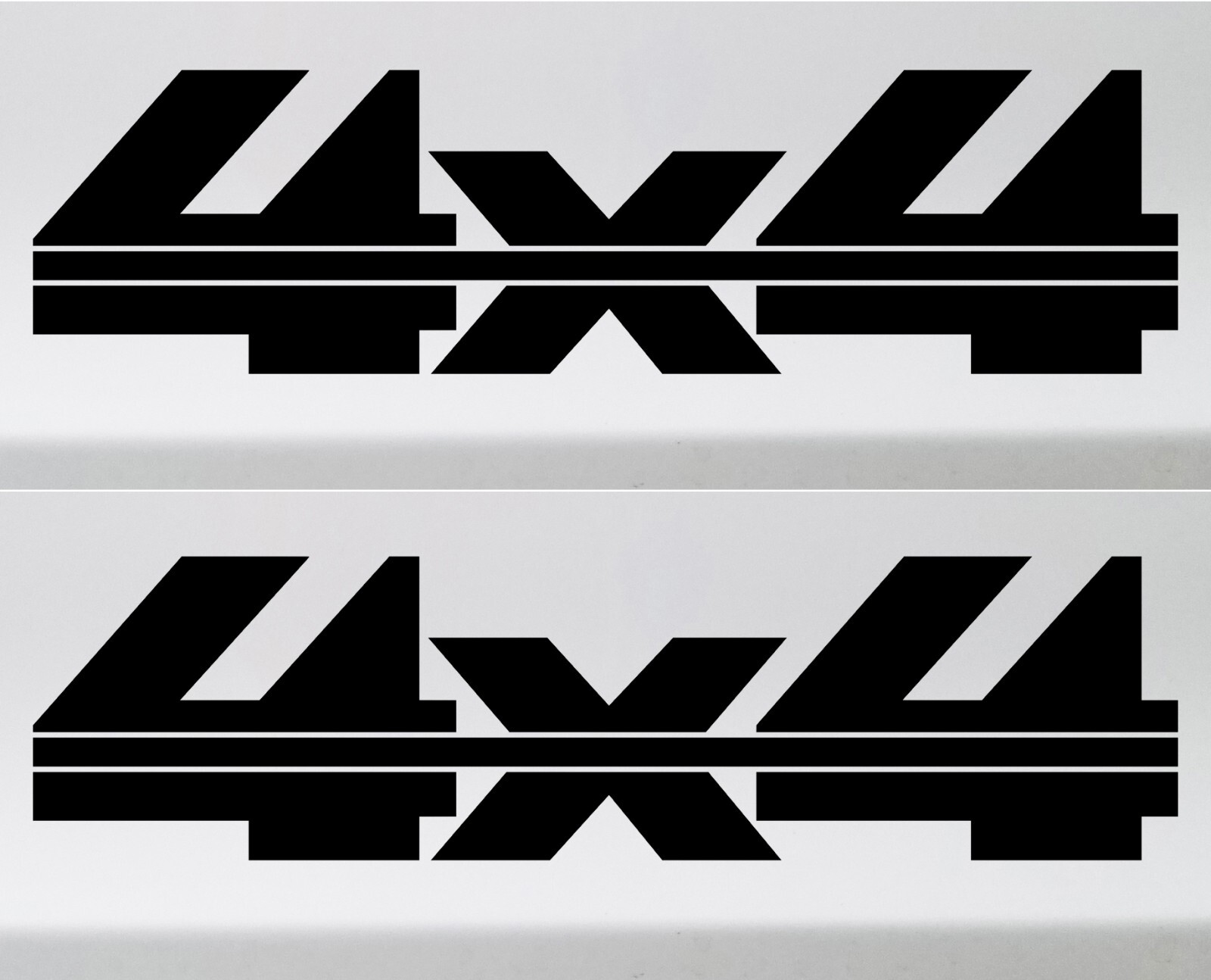 4 x 4 Vinyl Decals V11 | Pair Off Road Truck 4-Wheel 4WD 4×4 | Die Cut Stickers